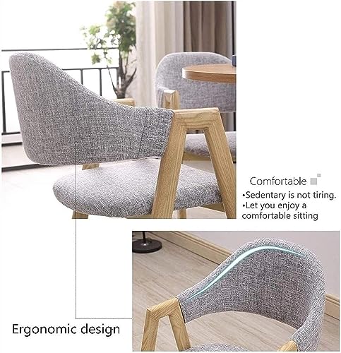 DOKERS Office Reception Table and Chair Set - 4-Person Modern Wooden Furniture, Minimalist Design