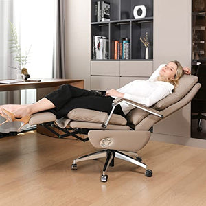 EMIAH Ergonomic Executive Office Chair with Footrest and Lumbar Support