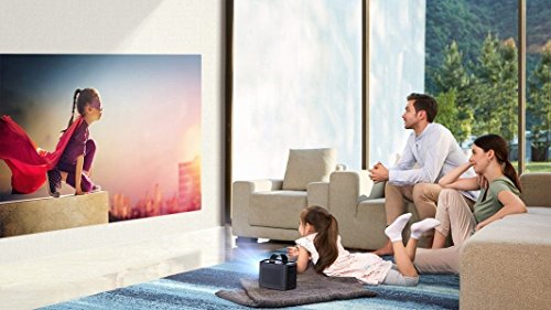 Anker Nebula Mars Lite By Theater-Grade Portable Cinema with Ultra-Bright HD Picture, Audio and Super-Long Playtime, Black (Renewed)