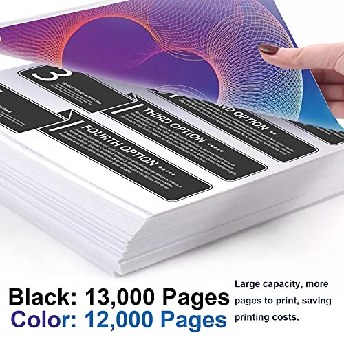 4-Pack (1BK+1C+1M+1Y) TNP49 TNP-49 Compatible TNP49K TNP49C TNP49M TNP49Y Toner Cartridge Replacement for Konica Minolta Bizhub C3351 C3851FS Printer Toner Cartridge.