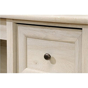 Pemberly Row Executive Desk in Chalked Chestnut