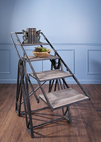 IMAX 65297 Convertible Console Table Bookshelf - Storage Cabinet with Handcrafted Finish. Cabinets, Racks and Shelves