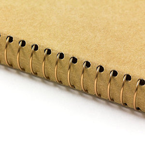1 X Midori-spiral ring notebook camel blank notebook