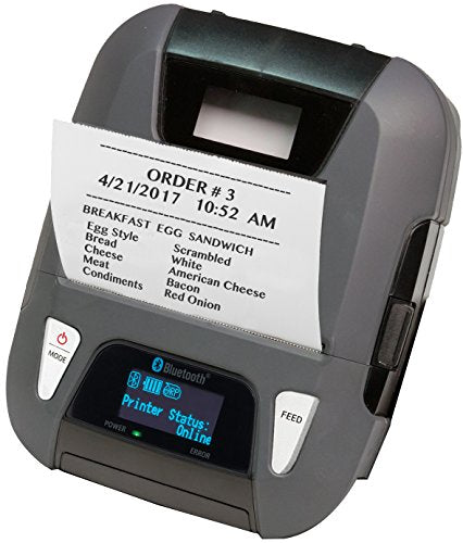 Star Micronics SM-L300 Portable Bluetooth Receipt and Label Printer with Tear Bar - Supports iOS, Android, Windows