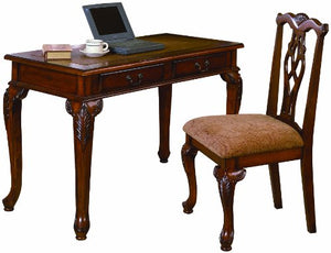 Crown Mark Fairfax Home office Desk/Chair Set