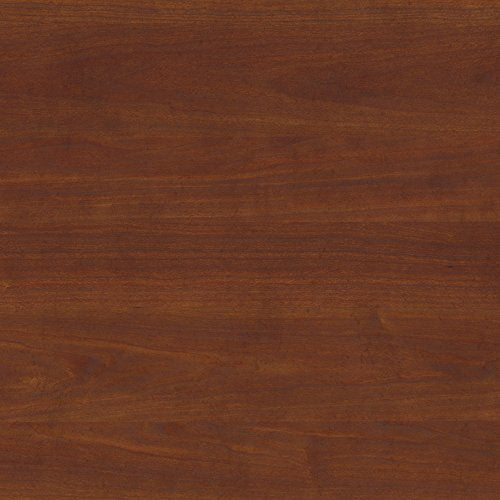 Bush Furniture Buena Vista 16 Cube Video Game and DVD Storage Bookshelf in Serene Cherry