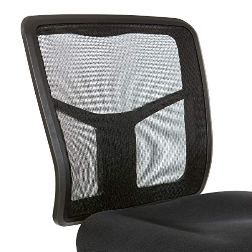 Office Star Drafting Chair with Footring, Coal FreeFlex and Chrome Base
