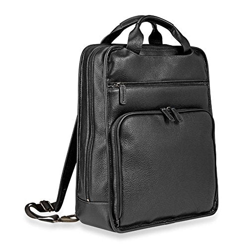 Levenger Bomber Jacket Backpack Brief 2.0 - Black