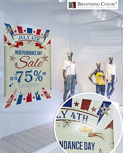 Photo Peel Glossy Printable Adhesive Vinyl Roll 44 inches x 60 feet Inkjet Peel and Stick Sticker Paper Works with All Inkjet Printers Including Professional Makes and Models