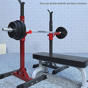 Byakns Home or Commercial Squat Fitness equipmentPull up bar Multi-Function Adjustable Power Rack Exercise Squat Stand,Dip Stand Fitness Bench Press Equipment,Strength Training Fitness