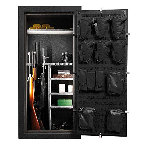 STEALTH Essential Gun Safe EGS28 28 Gun Capacity 30 Minute Fire 59x20x20 CA DOJ Approved