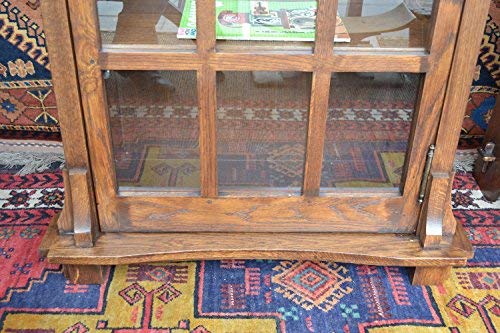 Crafters & Weavers Mission Oak Bookcase with Shelves