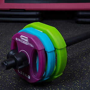 Barbell Plates 44 lbs Weight Adjustable Barbells Barbell Set with 1.2 Meters Connector for Home Gym Fitness Lifting Exercise Workout Strength Training Equipment