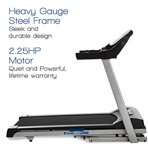XTERRA Fitness TRX2500 Folding Treadmill, Black