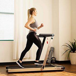 ASUNA Space Saving Treadmill, Motorized with Speakers for AUX Audio Connection - 8730G