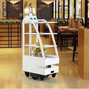 MIOBER Intelligent Food Delivery Trolley - Multi-Layer Automatic Robot Transfer