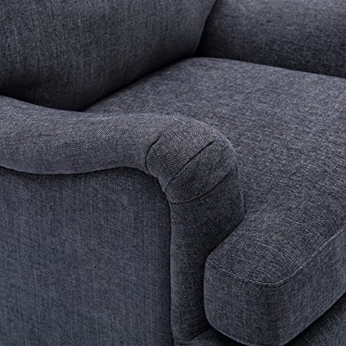 Generic Candor Arm Chair - Navy