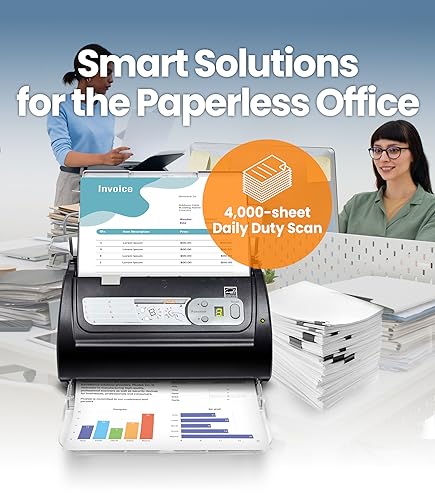 Plustek PS188 High Speed Double-Sided Color Document Scanner with ADF, 30ppm, Windows Support