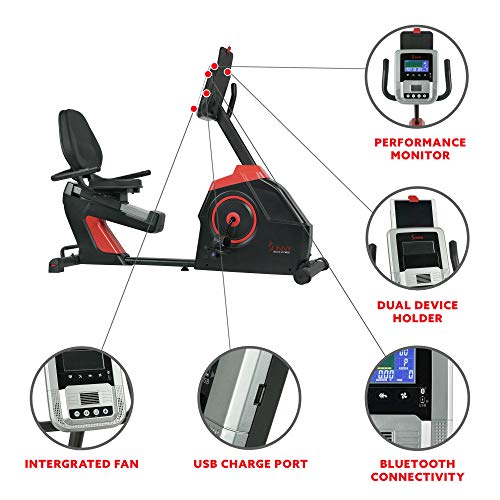 Sunny Health & Fitness Evo-Fit Cardio Recumbent Bike - SF-RB4954