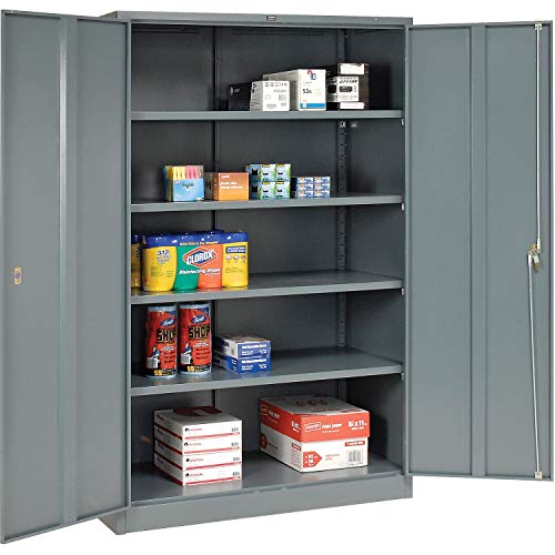 Global Industrial Assembled Storage Cabinet 48x24x78 Gray