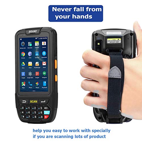 MUNBYN 3G 4G Handheld Android 7.0 POS Terminal with 1D Honeywell Barcode Scanner with Charger Cradle and Touch Screen WiFi BT GPS for Delivery Warehouse Management Shipping