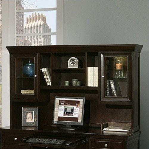 kathy ireland Home by Martin Fulton Executive Hutch - Fully Assembled