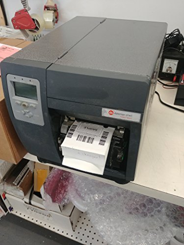 Datamax I12-00-48900L07 I-4212E Mark II Barcode Printer, 203 DPI/12 IPS, SER/PAR/USB/RTC, LAN, Cast Peel/Present/Internal Rewind, Media Hub, US Plug, 4" Thermal Transfer