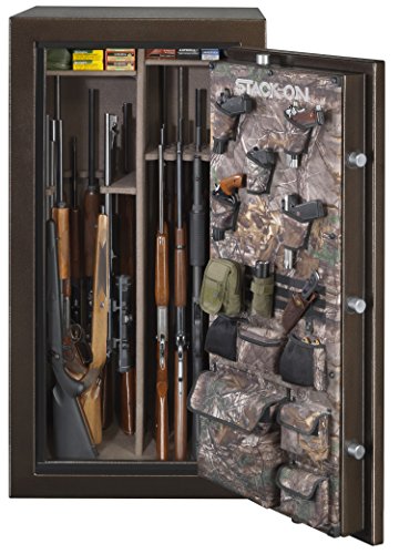 Stack-On W-40-BH-E-S 36-40 Gun with Back-Lit Electronic Lock