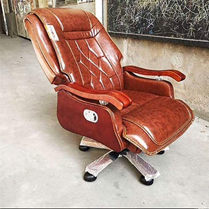 Video Game Chairs Home Office Desk Chairs Office Chairs with Lumbar Support Office Chairs & Sofas Boss Office Products Guest Chair with Casters,Reclining Solid Wood Leather,Liftable and Rotatable,Ergo