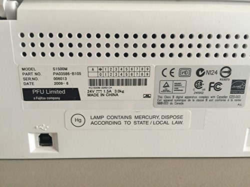 Fujitsu ScanSnap S1500M Instant PDF Sheet-Fed Scanner for The Macintosh