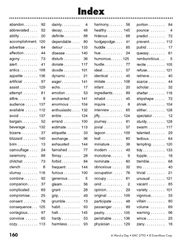 A Word a Day, Grade 2