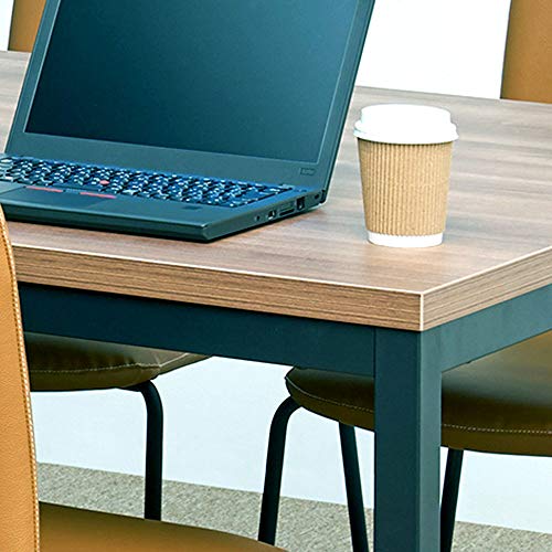 BEST BOARD 30x59 Inches Writing Computer Desk Modern Simple Study Desk Industrial Style Laptop Table for Home Office Brown Notebook Desk …