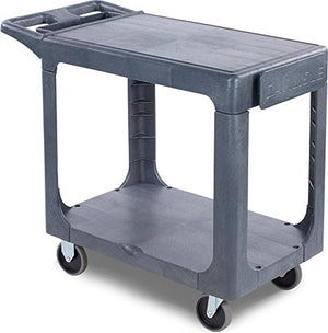 Carlisle FoodService Products Utility Cart, 500 lbs Capacity, 40" x 19" x 32-5/8", Gray