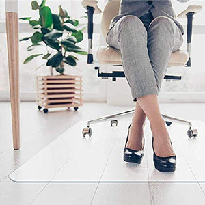 Generic Chair Mat Hard Floor Office Transparent PVC Odorless, 3mm Thickness, 135×300cm