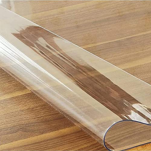 HOBBOY Hard-Floor Chair Mat 2mm Clear PVC Rug Protector - Family & Pet Friendly