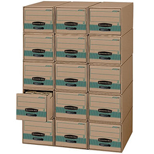 Bankers Box Stor/Drawer Steel Plus 100% Recycled Storage Drawers, Legal, 6 Pack (1231201)