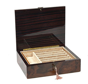 Bello Collezioni - Antonini Luxury Italian Made Black Walnut Pen Box