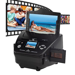 CENAP Digital Photo Film Scanner, 16 MP Slide Negative Scanner with 8.1 Mega Pixels Sensor
