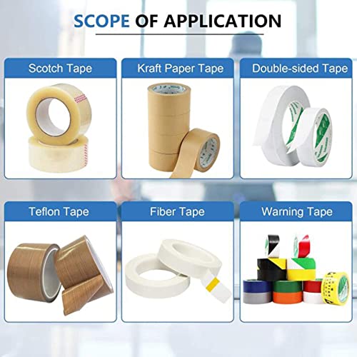DDHVVOH Automatic Tape Dispenser,Electric Tape Cutting Machine with 999mm Maximum Cutting Length Tape Adhesive Cutter,Auto/Manual Mode,for Many Kinds Tape Cutting,110v