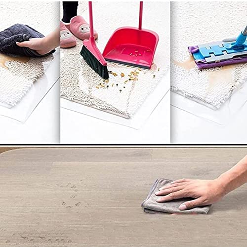 HOBBOY Clear Hard-Floor Chair Mat 1mm Thick - Transparent Protector for Hardwood Floors