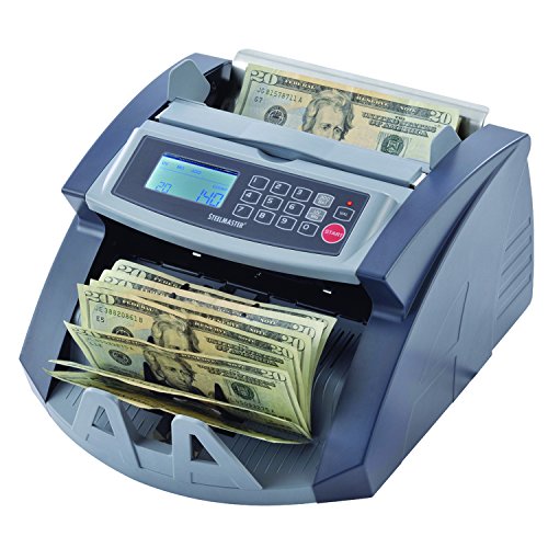 STEELMASTER Professional Currency Counter with UV Light & Magnetic Sensors (2005520UM)