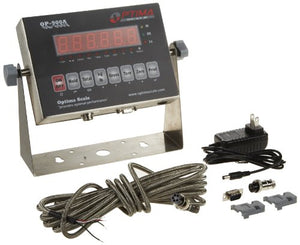 Optima Scales OP-900A-11 NTEP (CC # 09-070A1) Digital Weighing Indicator, IP65, LED, Stainless Steel