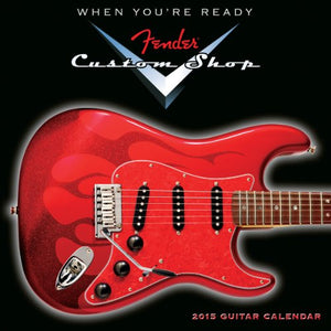 Fender® Custom Shop Guitars 2015 Mini Wall Calendar