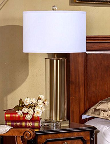 CJSHVR-The New Classic Crystal Glass and Kim Ho Lamps Modern Hotel Lobby Sample House Bedroom Living Room Bedside Lamp