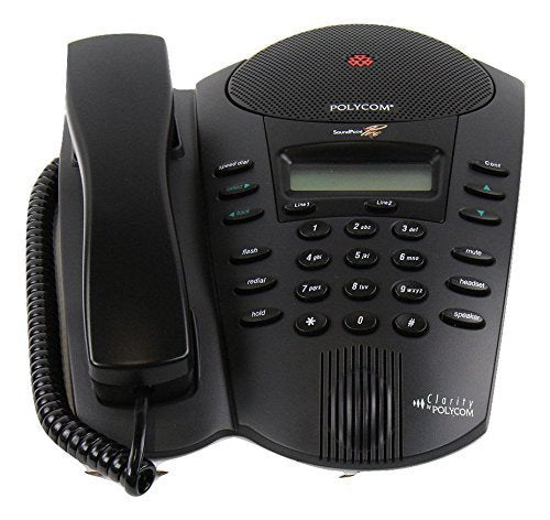 Polycom Soundpoint Pro SE-220 2-Line Conference Phone with Caller ID, Call waiting Mute, Speed Dial, LCD Display