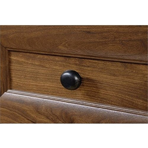 Bowery Hill Computer Desk with Hutch in Auburn Cherry