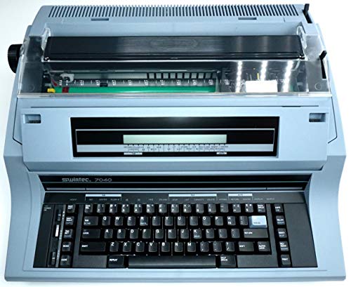 Swintec 7040 Heavy Duty Electronic Typewriter - Refurbished (48K Character Memory)
