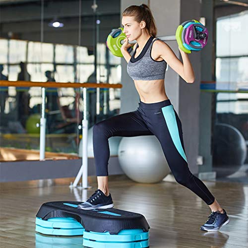 ZAJ Barbell 20KG Barbell Plates Set, Adjustable Weights Solid Steel Dumbbells Pair for Adults Home Fitness Equipment Gym Workout Strength Training with Connecting Rod Used as Barbell Fitness