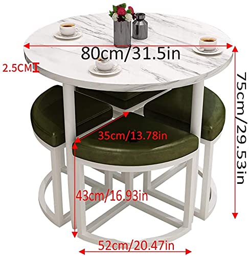 AkosOL Business Reception Room Coffee Desk Set (Brown)