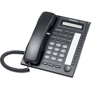 KX-TA824 System, and (6) KX-T7730 Phones Black